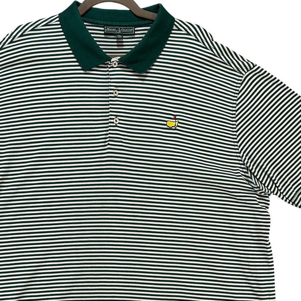 Masters Collection Polo Shirt Mens XXL Green Pima Cotton Golf Sporty Preppy